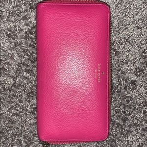 Pink Kate Spade wallet
